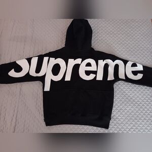 Supreme Black and White Men's Sweater